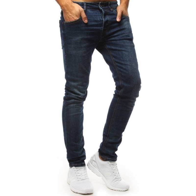 Pánske jeansy (ux1477) - modré