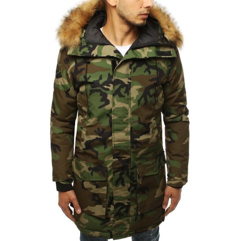 Zimná pánska maskáčová parka TX3130