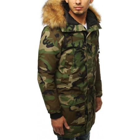 Zimná pánska maskáčová parka TX3130