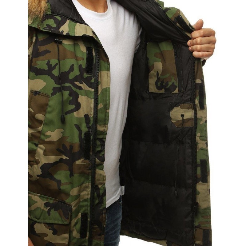 Zimná pánska maskáčová parka TX3130