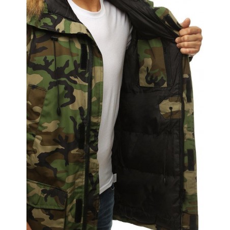 Zimná pánska maskáčová parka TX3130