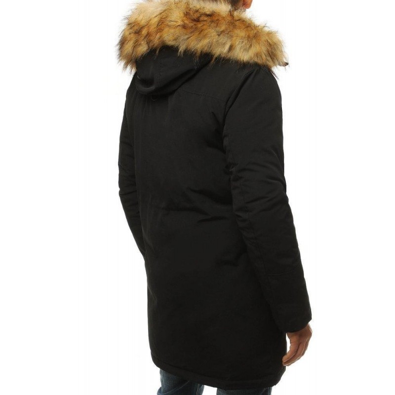 Čierna pánska zimná bunda TX3136