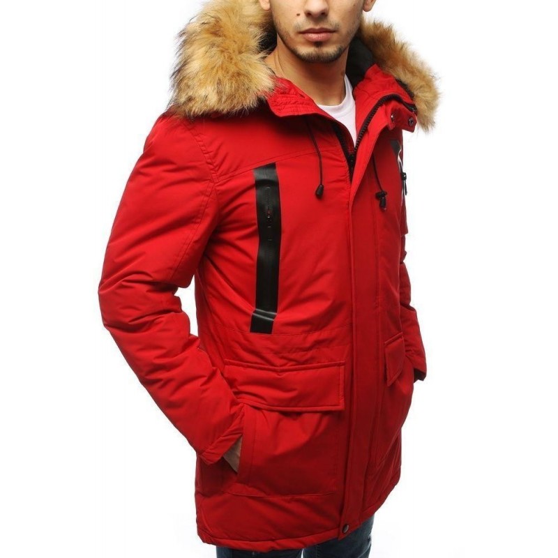 Pánska červená zimná bunda TX3150