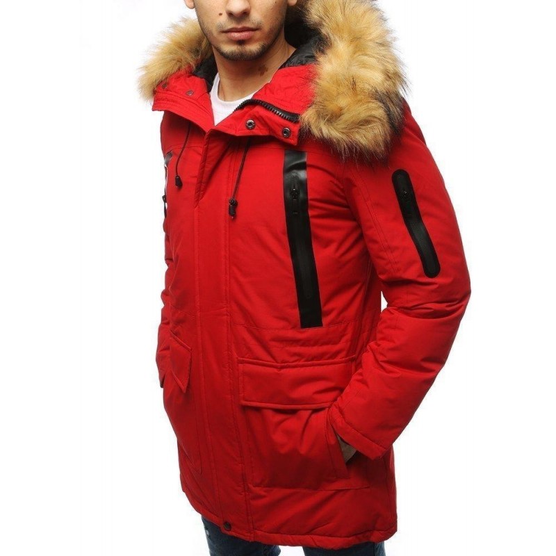 Pánska červená zimná bunda TX3150