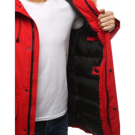 Pánska červená zimná bunda TX3150