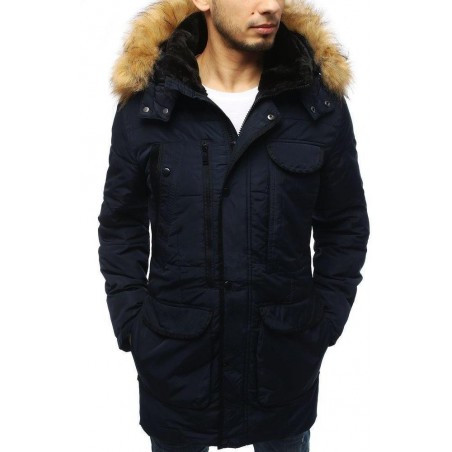 Zimná bunda pre pánov TX3151 - tmavomodrá