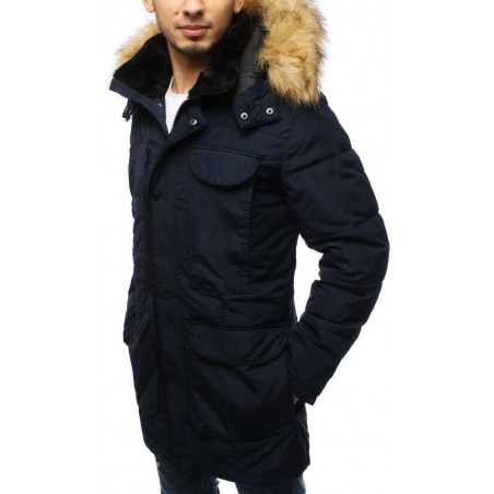 Zimná bunda pre pánov TX3151 - tmavomodrá