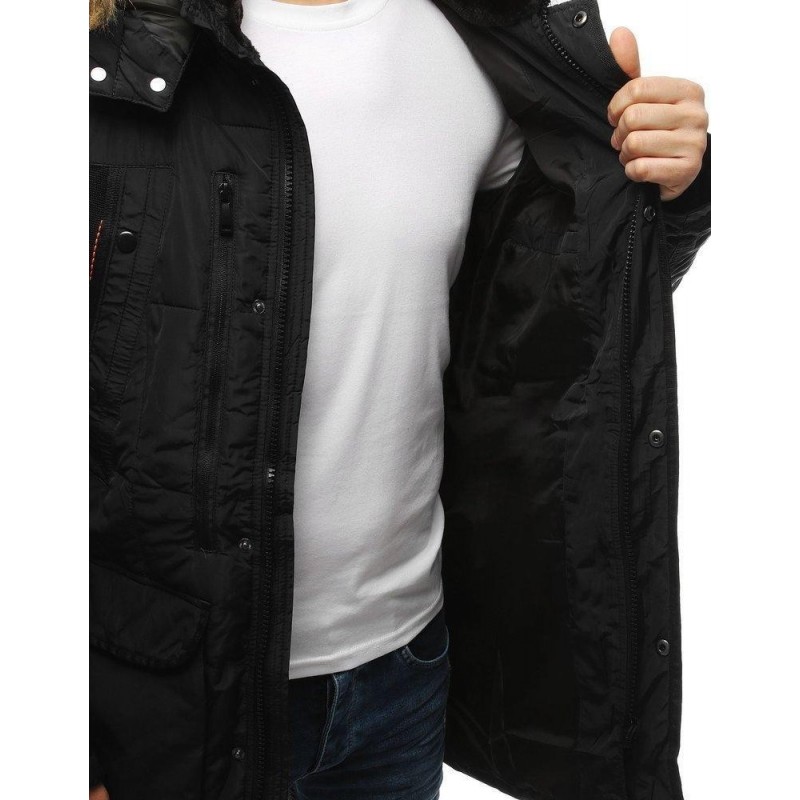 Zimná bunda pre pánov TX3152 - čierna