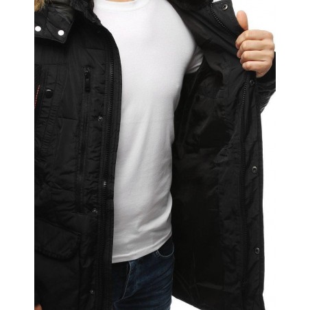 Zimná bunda pre pánov TX3152 - čierna