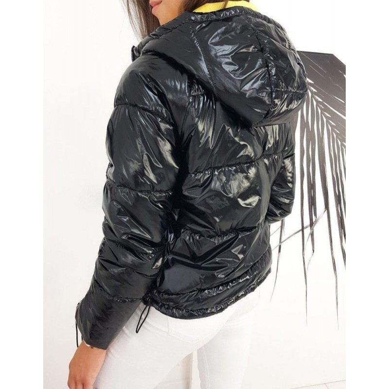 Dvojstranná dámska prechodná bunda SUVI TY1282 - čierna