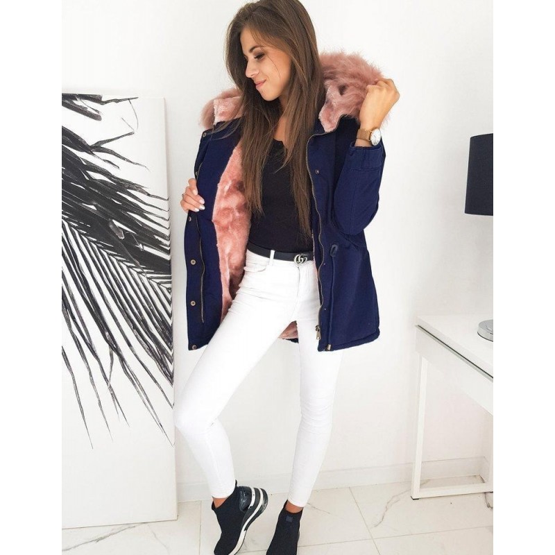 Dámska tmavomodrá parka DESTONS TY1308