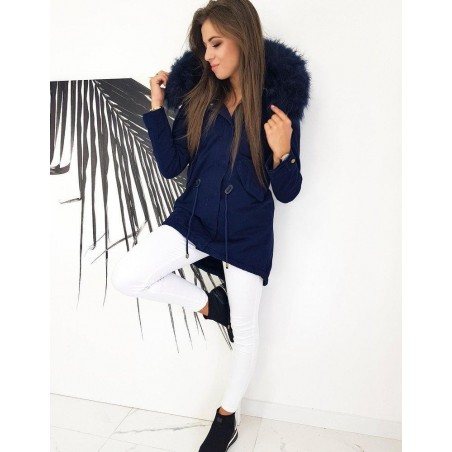 Dámska tmavomodrá parka DESTONS TY1323