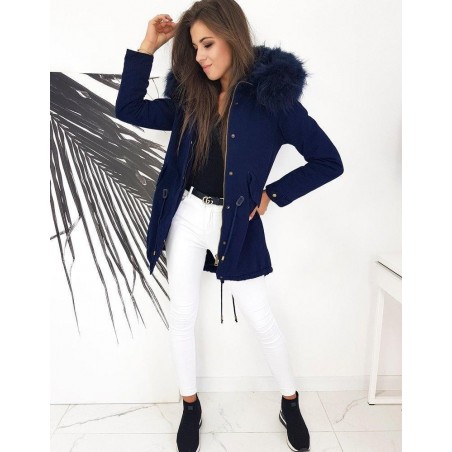 Dámska tmavomodrá parka DESTONS TY1323