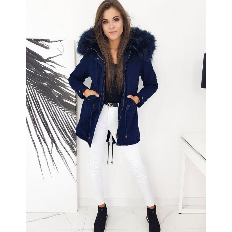 Dámska tmavomodrá parka DESTONS TY1323