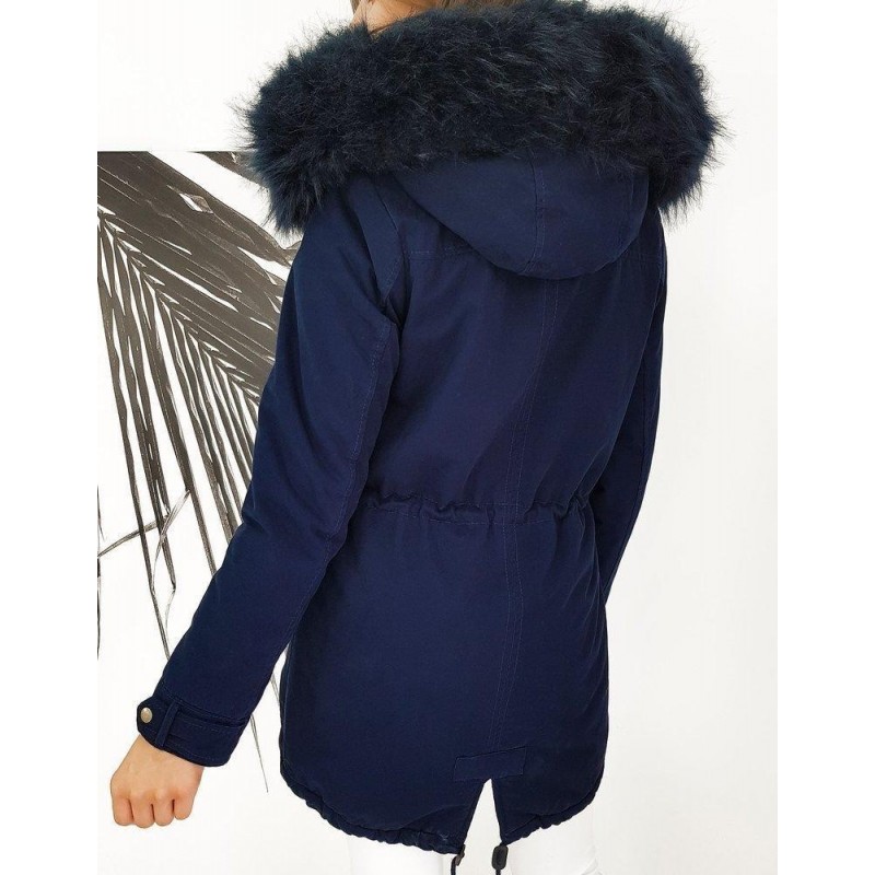 Dámska tmavomodrá parka DESTONS TY1323