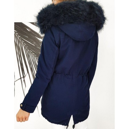 Dámska tmavomodrá parka DESTONS TY1323