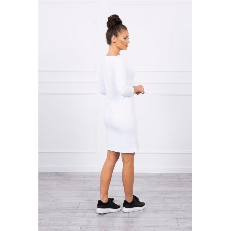Šaty pre dámy 8825 - biele