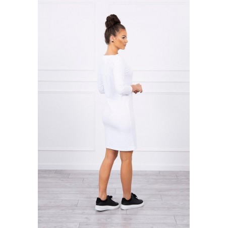 Šaty pre dámy 8825 - biele