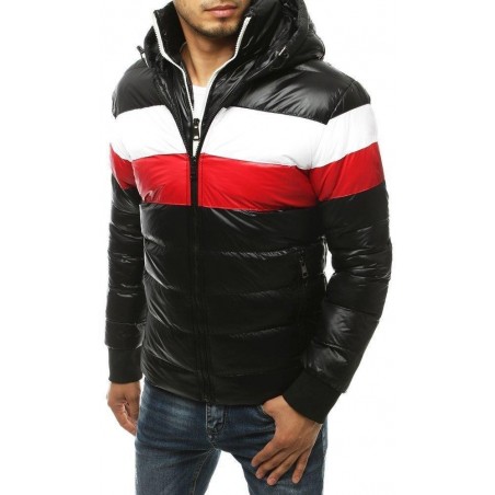 Pánska zimná prešívaná bunda TX3434 - čierna