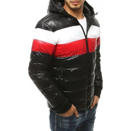 Pánska zimná prešívaná bunda TX3434 - čierna