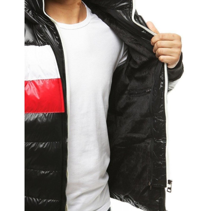 Pánska zimná prešívaná bunda TX3434 - čierna