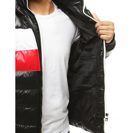 Pánska zimná prešívaná bunda TX3434 - čierna