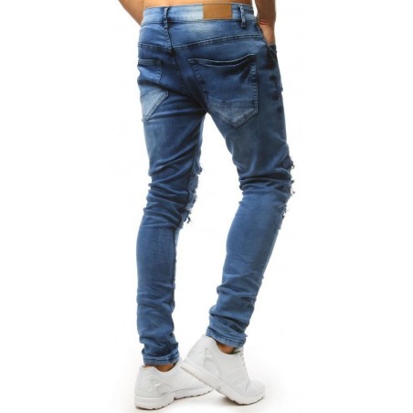 Pánske jeansove nohavice (ux1531) - modré