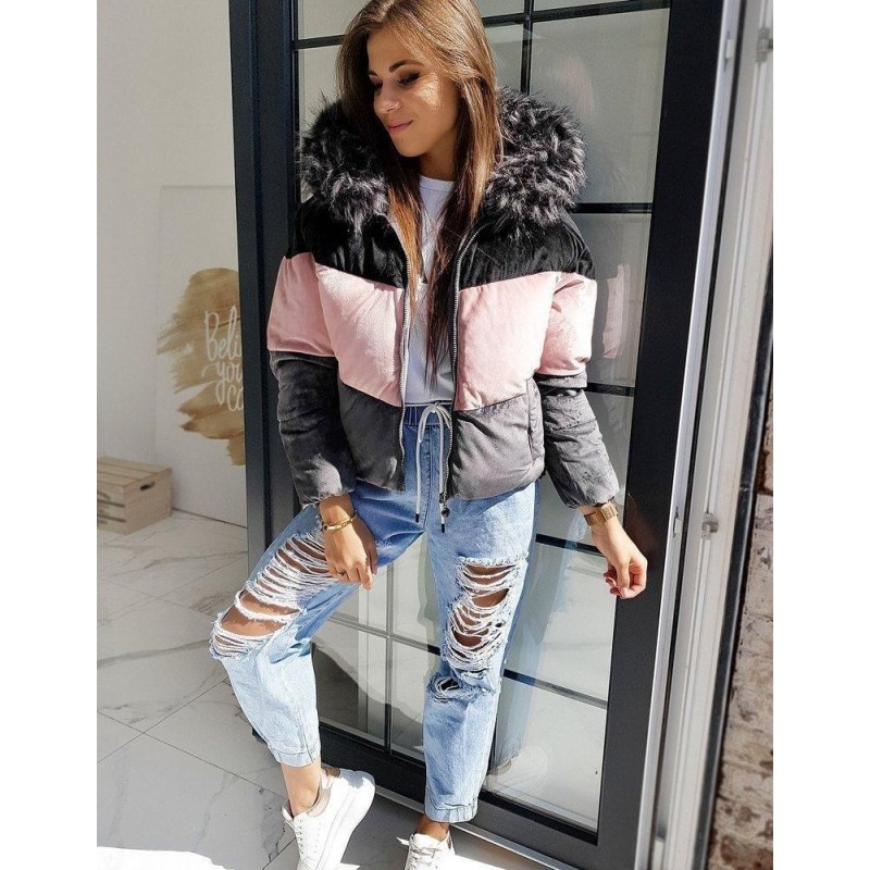 Dámska zimná bunda MUST TRIO TY1395 - čierna