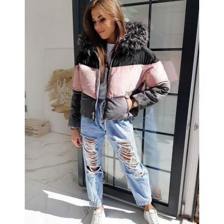 Dámska zimná bunda MUST TRIO TY1395 - čierna