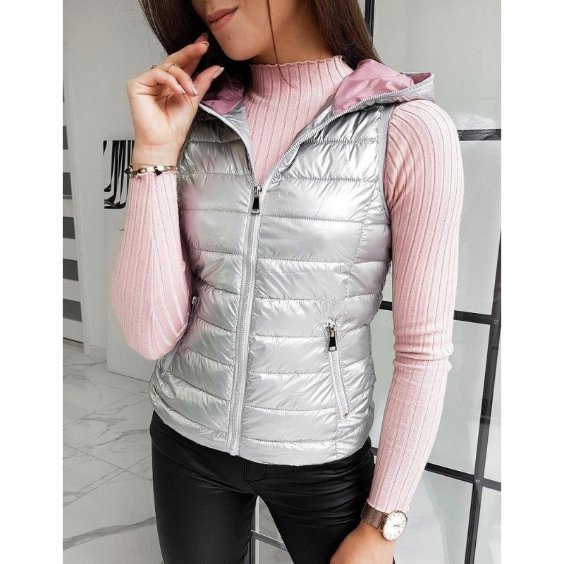 Dámska strieborná vesta MODIVOS TY1406