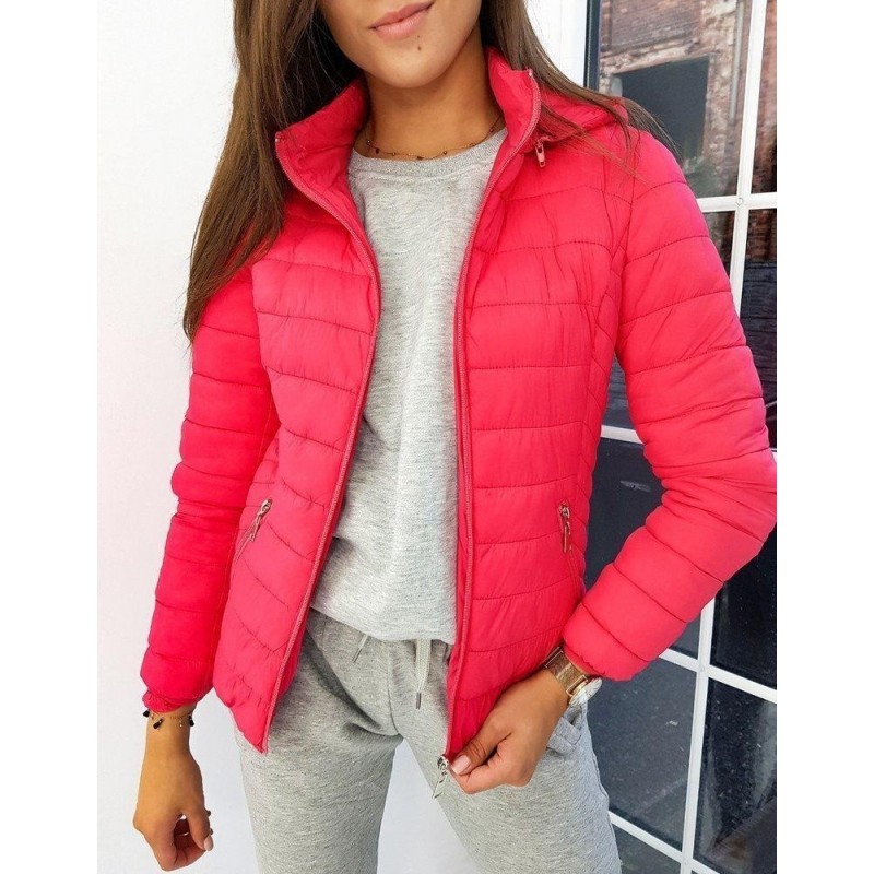 Ružová dámska prechodná bunda VANESSA TY1418