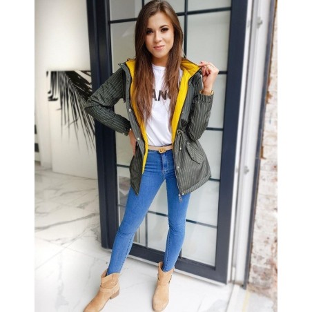 Dámska prechodná parka SEPHIA TY1490 - zelená