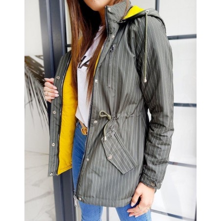 Dámska prechodná parka SEPHIA TY1490 - zelená