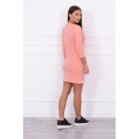 Šaty pre dámy 8825 - marhuľové