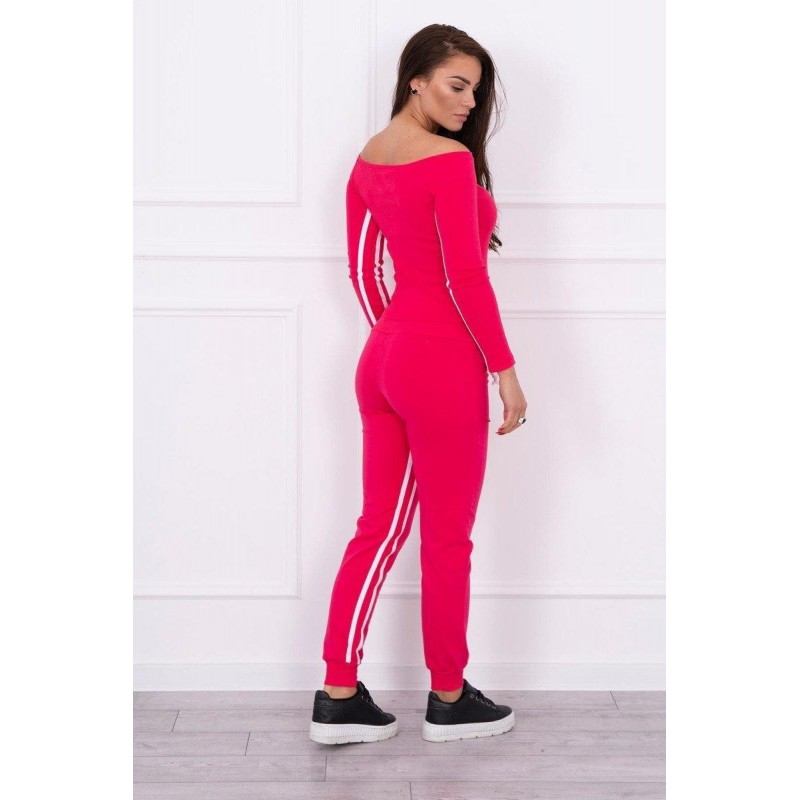 Fuchsiová dámska tepláková súprava 8958