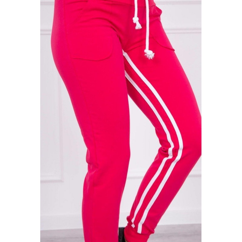 Fuchsiová dámska tepláková súprava 8958