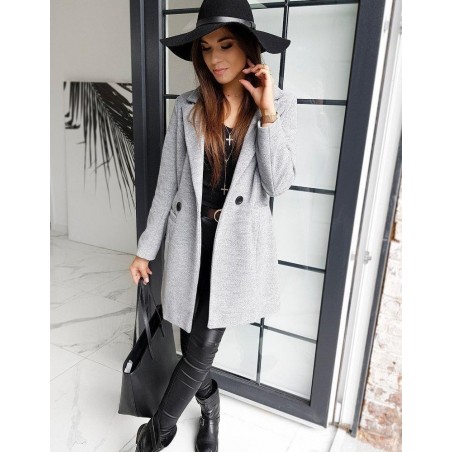 Kabát pre dámy SANLORINI NY0346 - sivý