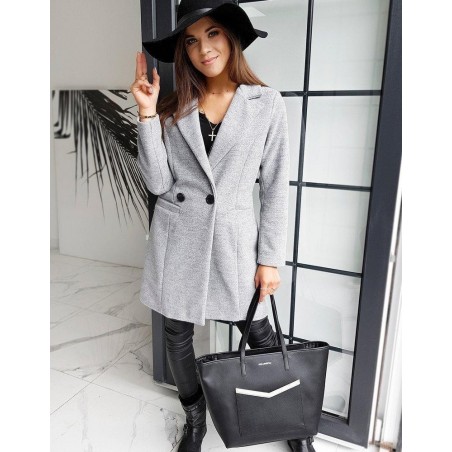 Kabát pre dámy SANLORINI NY0346 - sivý