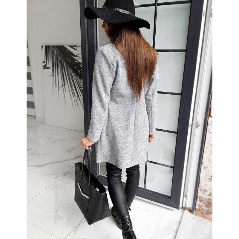 Kabát pre dámy SANLORINI NY0346 - sivý