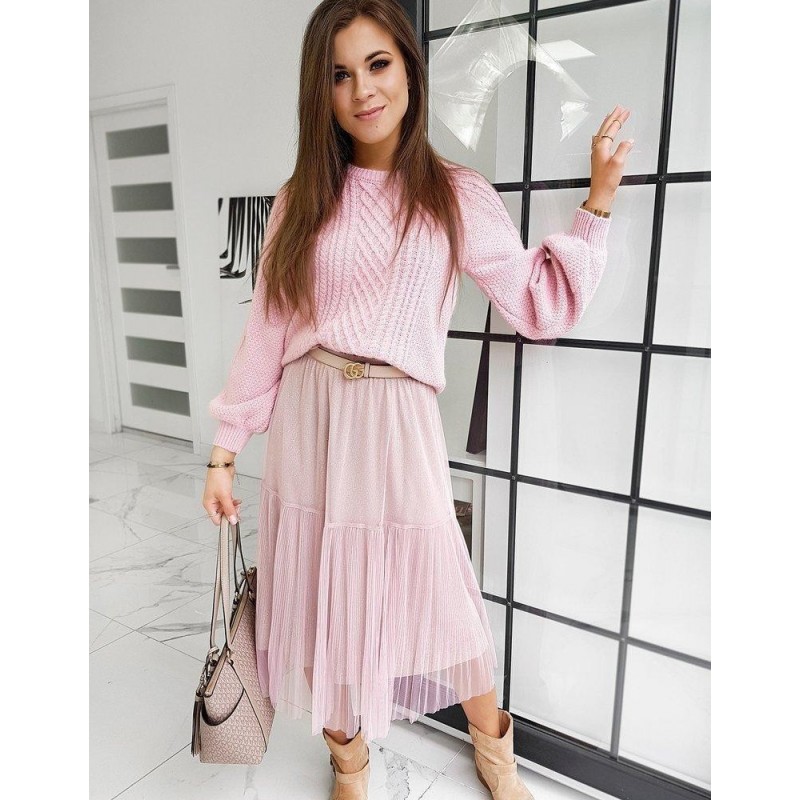 Dámsky ružový sveter TULIUM MY0796