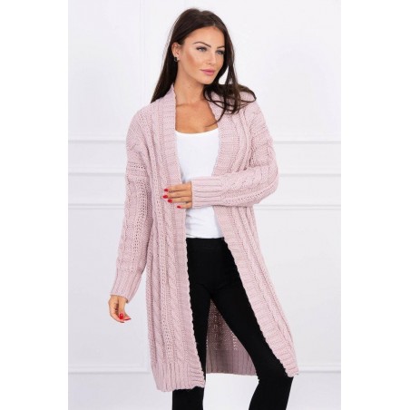 Dámsky pletený kardigán 2019-21 - ružový