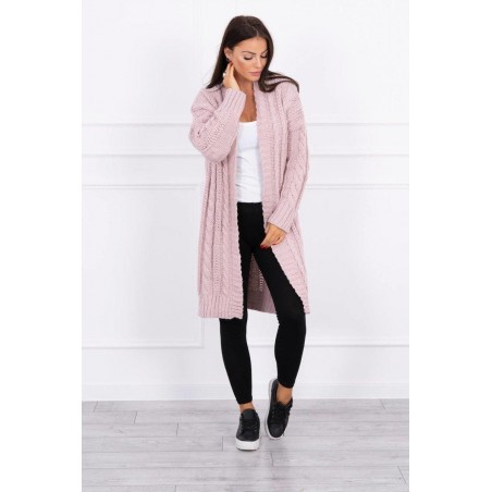 Dámsky pletený kardigán 2019-21 - ružový