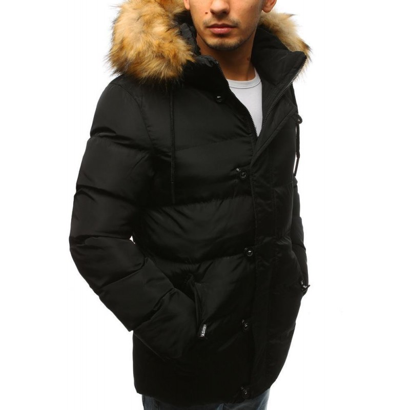 Pánska zimná bunda (tx2515) - čierna