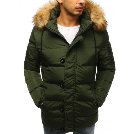 Pánska zimná bunda (tx2517) - zelená
