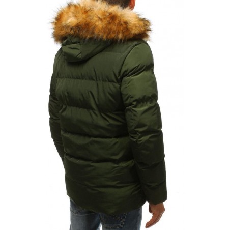 Pánska zimná bunda (tx2517) - zelená