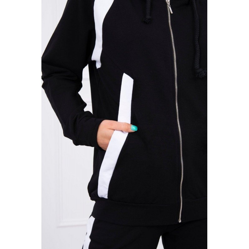 Športová dámska tepláková súprava 67064 - čierna