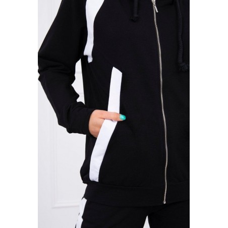 Športová dámska tepláková súprava 67064 - čierna