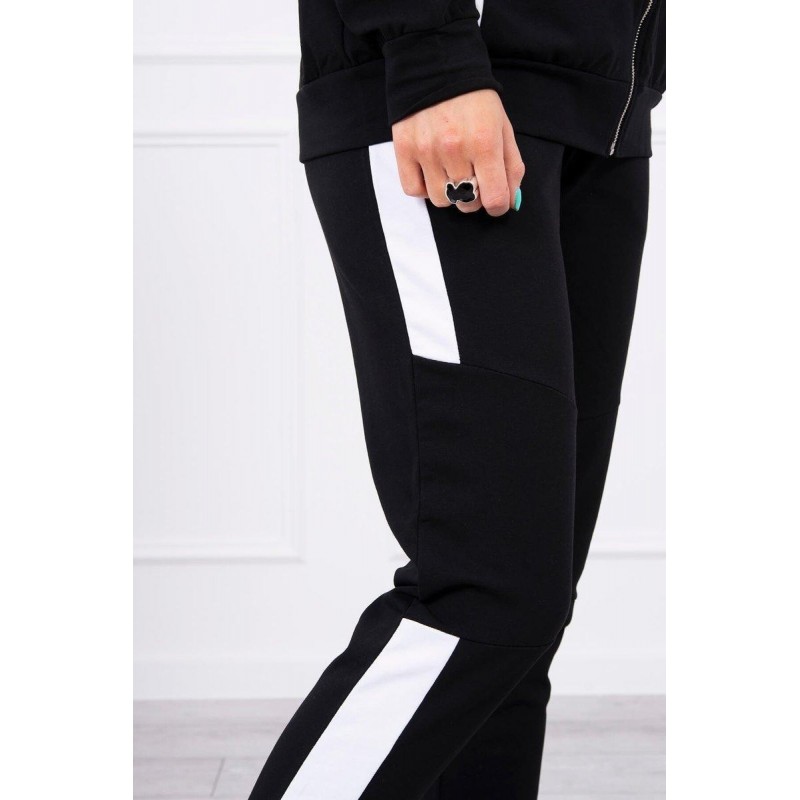 Športová dámska tepláková súprava 67064 - čierna