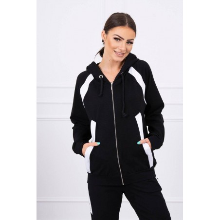 Športová dámska tepláková súprava 67064 - čierna