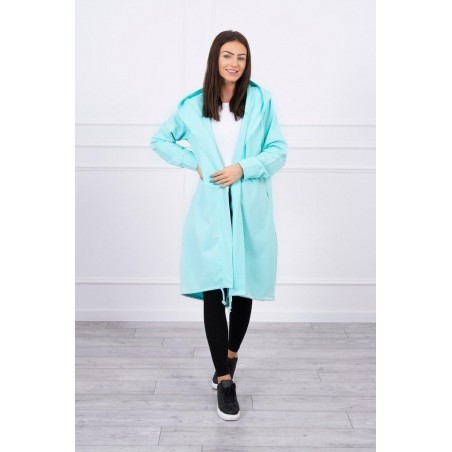 Oversize kardigán pre dámy 9005 - mätový